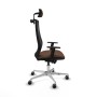 Chaise de Bureau Piqueras y Crespo D086G2H Noir Brun foncé