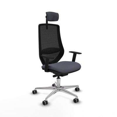 Chaise de Bureau Piqueras y Crespo D086G2W Gris foncé