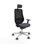 Chaise de Bureau Piqueras y Crespo D086G2W Gris foncé