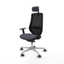 Chaise de Bureau Piqueras y Crespo D086G2W Gris foncé