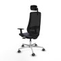Chaise de Bureau Piqueras y Crespo D086G2W Gris foncé
