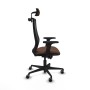 Chaise de Bureau Piqueras y Crespo D036G2H Noir Brun foncé