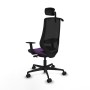 Chaise de Bureau Piqueras y Crespo D036N2H Violet