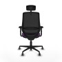 Chaise de Bureau Piqueras y Crespo D036G2W Violet