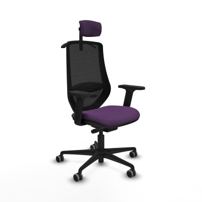 Chaise de Bureau Piqueras y Crespo D036G2H Violet