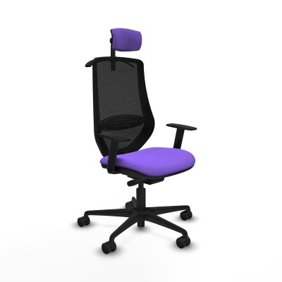 Chaise de Bureau Piqueras y Crespo D036N2H Lila