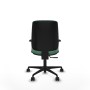 Chaise de Bureau Alares Piqueras y Crespo B1B036N Vert émeraude