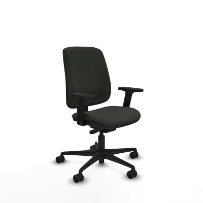 Chaise de Bureau Alares Piqueras y Crespo B2D036N Noir