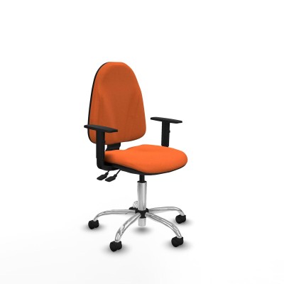 Chaise de Bureau Algarra AS Piqueras y Crespo B1D05RN Orange