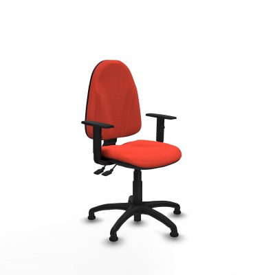 Chaise de Bureau Algarra AS Piqueras y Crespo B1D01RT Orange Foncé