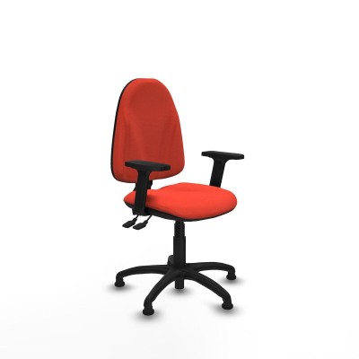 Chaise de Bureau Algarra AS Piqueras y Crespo B2D01RT Orange Foncé
