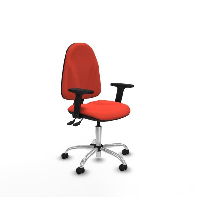 Chaise de Bureau Algarra AS Piqueras y Crespo B2D05RF Orange Foncé