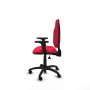 Chaise de Bureau Algarra AS Piqueras y Crespo B2D01RN Rouge