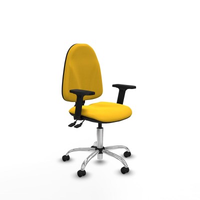 Office Chair Algarra AS Piqueras y Crespo B2D05RF Yellow
