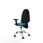 Chaise de Bureau Algarra AS Piqueras y Crespo B2D05RP Turquoise