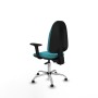 Office Chair Algarra AS Piqueras y Crespo B2D05RT Turquoise
