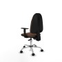 Chaise de Bureau Algarra AS Piqueras y Crespo B1D05RN Brun foncé