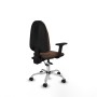 Chaise de Bureau Algarra AS Piqueras y Crespo B2D05RN Brun foncé