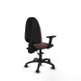 Chaise de Bureau Algarra AS Piqueras y Crespo B2D01RP Brun foncé