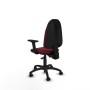Chaise de Bureau Algarra AS Piqueras y Crespo B2D01RN Bordeaux