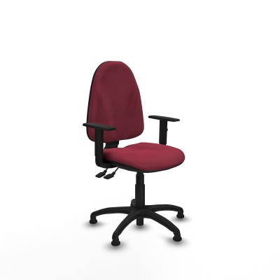 Chaise de Bureau Algarra AS Piqueras y Crespo B1D01RT Bordeaux