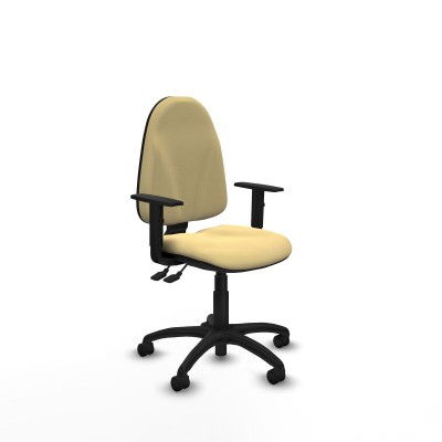 Chaise de Bureau Algarra AS Piqueras y Crespo B1D01RN Crème