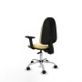 Chaise de Bureau Algarra AS Piqueras y Crespo B2D05RN Crème
