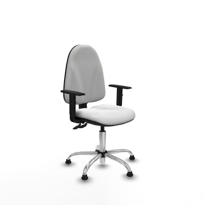 Chaise de Bureau Algarra CPDM Piqueras y Crespo B1D05RT Blanc