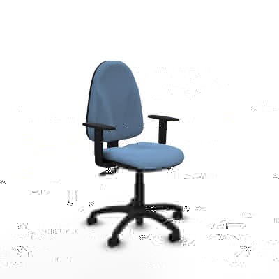 Chaise de Bureau Algarra CPDM Piqueras y Crespo B1D01RP Bleu ciel