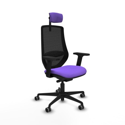 Chaise de Bureau Piqueras y Crespo D036G2W Lila