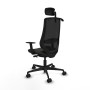 Chaise de Bureau Piqueras y Crespo D036N2H Noir