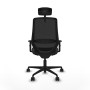 Chaise de Bureau Piqueras y Crespo D036N2H Noir