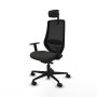 Chaise de Bureau Piqueras y Crespo D036N2W Noir