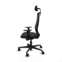 Chaise de Bureau Piqueras y Crespo D036N2W Noir