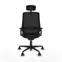 Chaise de Bureau Piqueras y Crespo D036N2W Noir