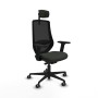 Chaise de Bureau Piqueras y Crespo D036G2W Noir