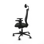 Chaise de Bureau Piqueras y Crespo D036G2W Noir