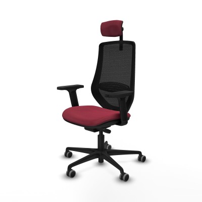 Chaise de Bureau Piqueras y Crespo D036G2W Bordeaux