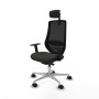 Chaise de Bureau Piqueras y Crespo D086N2W Noir