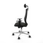 Chaise de Bureau Piqueras y Crespo D086N2W Noir