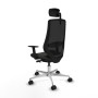 Chaise de Bureau Piqueras y Crespo D086N2W Noir