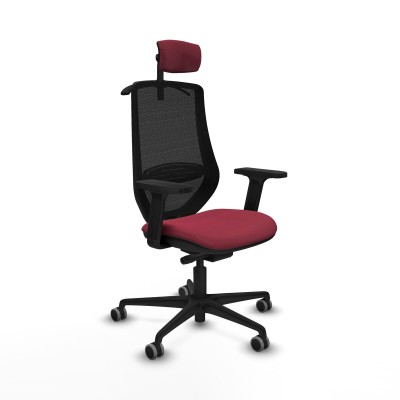 Chaise de Bureau Piqueras y Crespo D036G2H Bordeaux