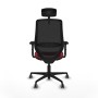 Chaise de Bureau Piqueras y Crespo D036G2H Bordeaux