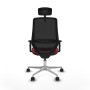 Chaise de Bureau Piqueras y Crespo D086N2H Bordeaux