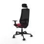 Chaise de Bureau Piqueras y Crespo D036N2W Bordeaux
