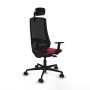 Chaise de Bureau Piqueras y Crespo D036N2W Bordeaux