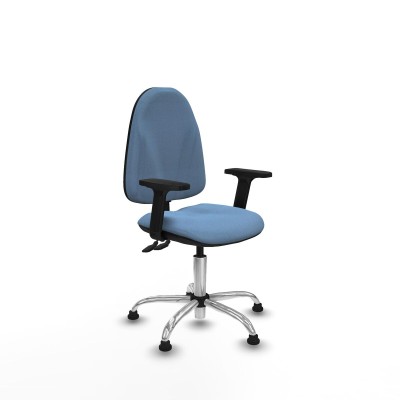 Chaise de Bureau Algarra CPDM Piqueras y Crespo B2D05RT Bleu ciel