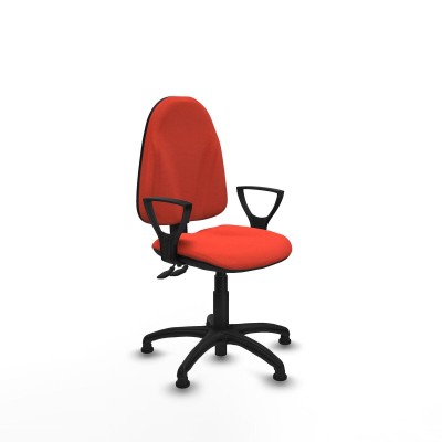 Chaise de Bureau Algarra CPDM Piqueras y Crespo BFN01RT Orange Foncé