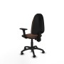 Office Chair Algarra CPDM Piqueras y Crespo B2D01RF Dark brown