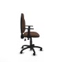 Chaise de Bureau Algarra CPDM Piqueras y Crespo B1D01RP Brun foncé